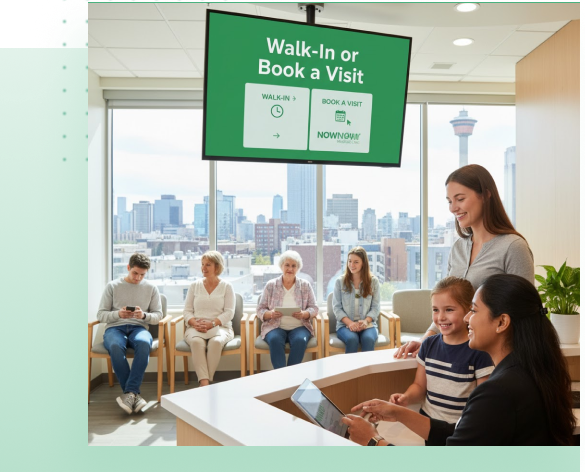 Why choose Now Medical Clinic - experienced doctors and extended hours in Calgary