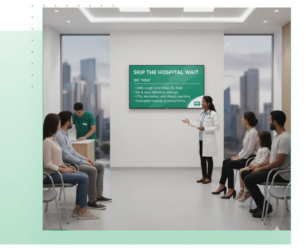 Why choose Now Medical Clinic - experienced doctors and extended hours in Calgary